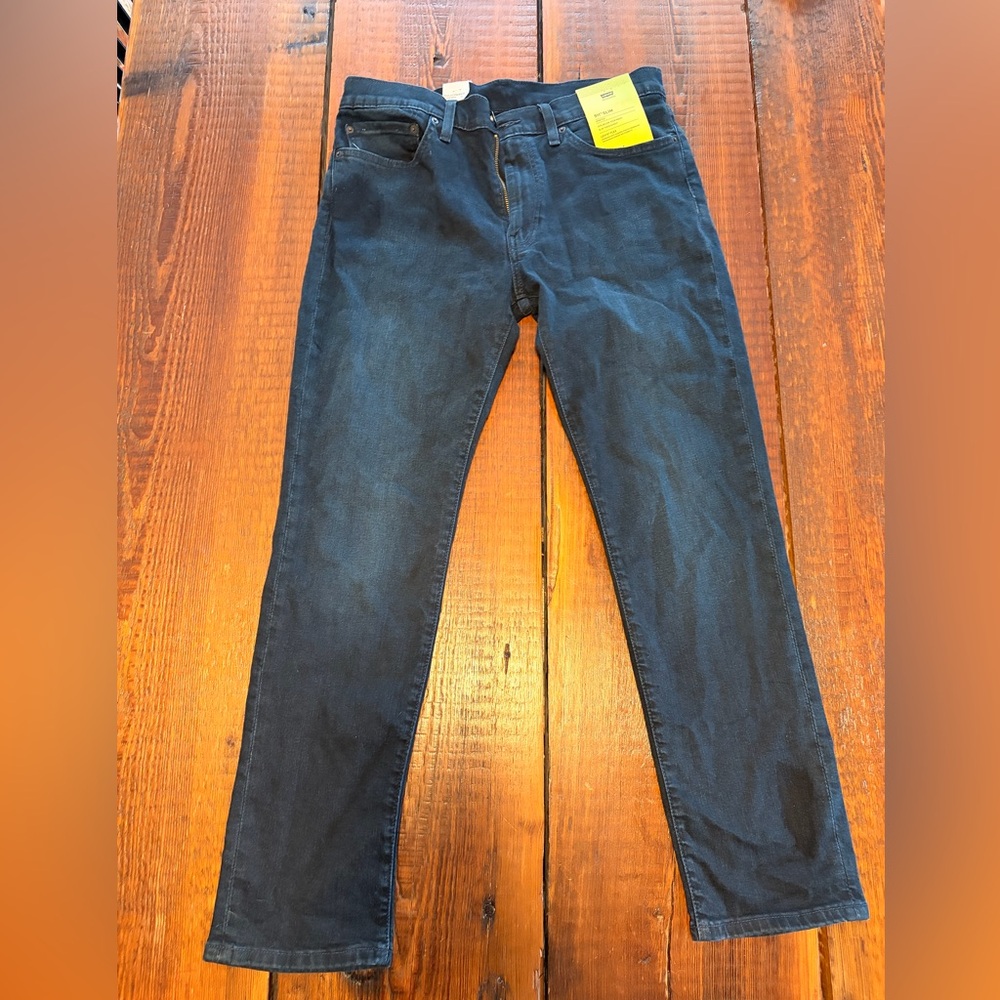 Levi's Dark Blue Flex Slim Jeans for Men